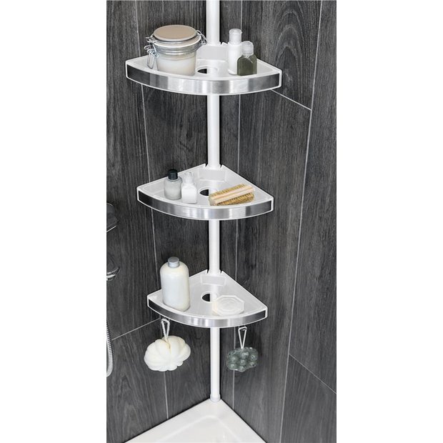 White corner outlet shelf argos