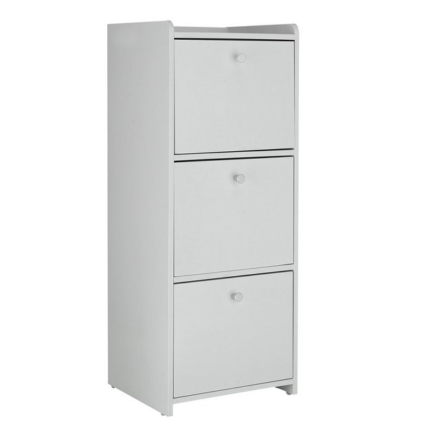 White storage on sale cabinet argos