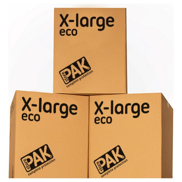 Argos store cardboard boxes