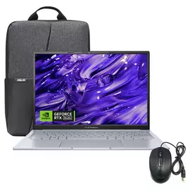 ASUS Vivobook 14X 14in i5 16GB 512GB Laptop Bundle - Silver