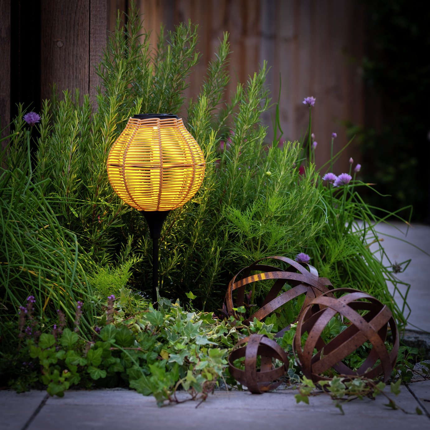 Results for solar rattan lights