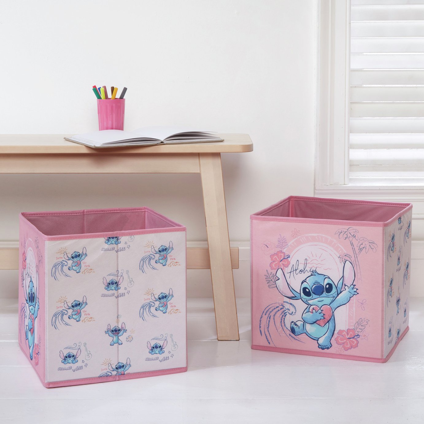 Lilo And Stitch Pack of 2 Storage Boxes