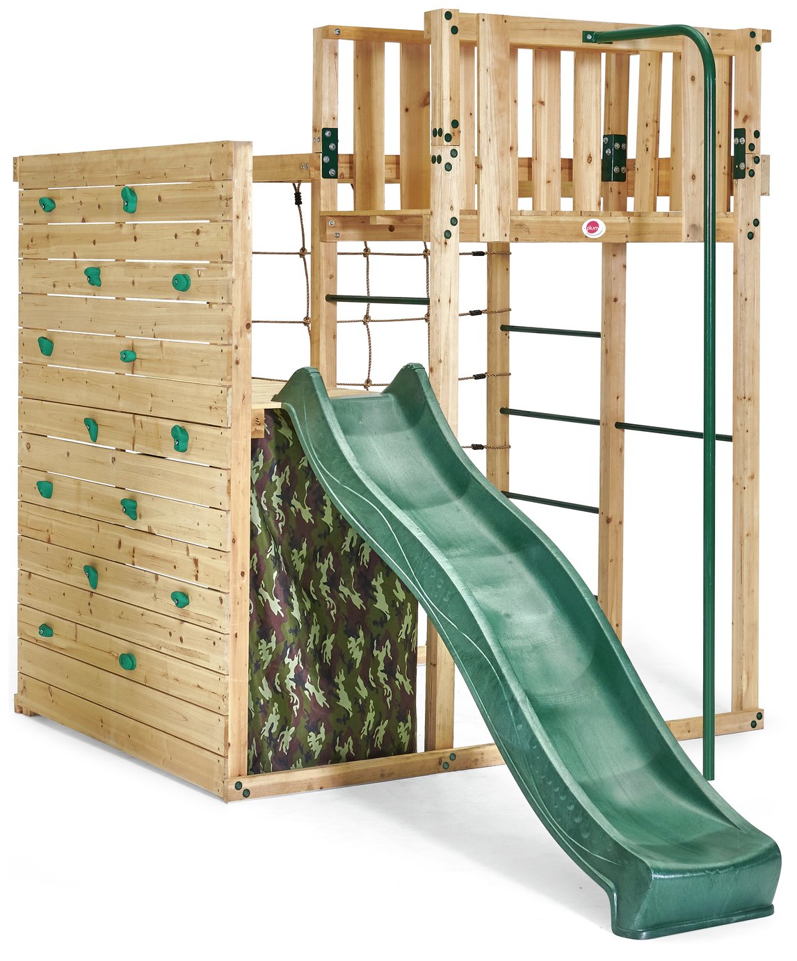 Plum Wooden Climbing Cube - XL