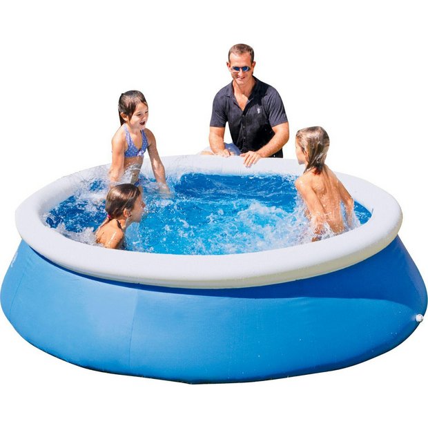 Buy Bestway 8ft Quick Up Round Family Pool 2100l Pools And Paddling Pools Argos