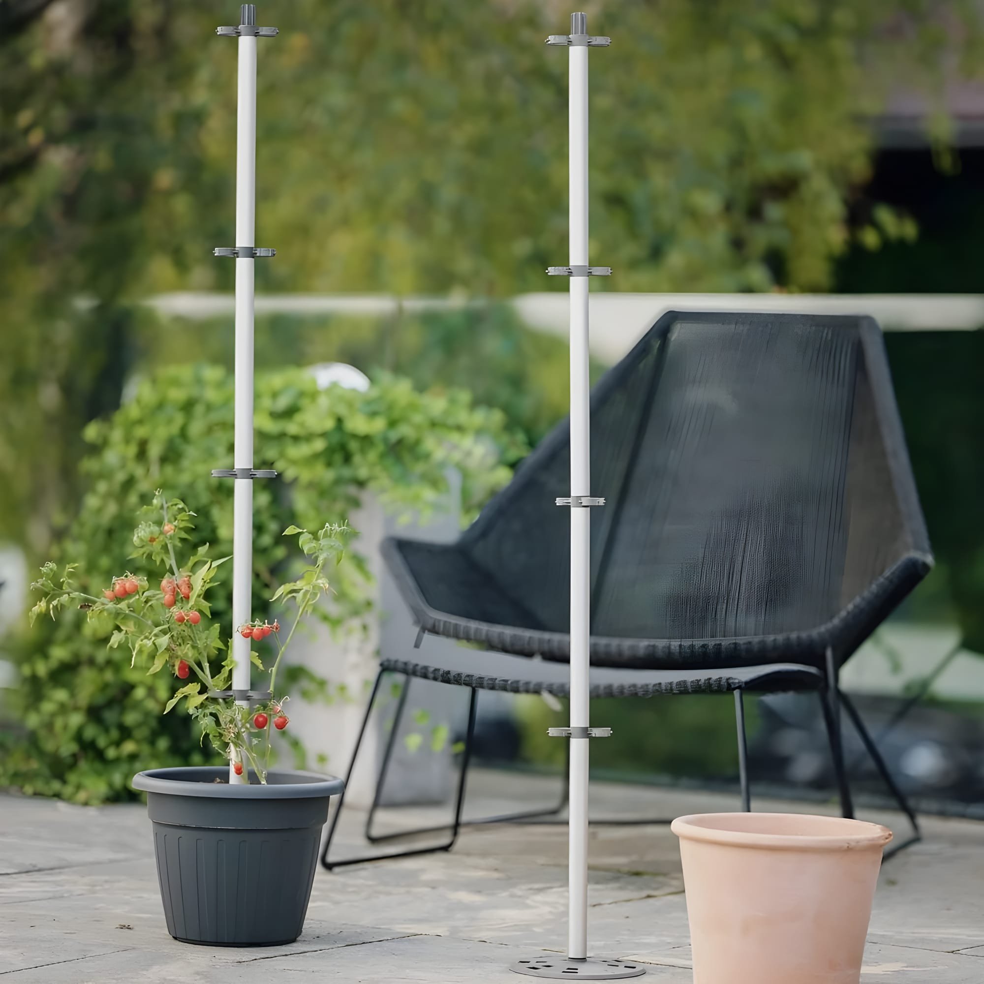 Gusta Garden Tomato Buddy Aluminium Climbing Support for Plants - 3 Pieces