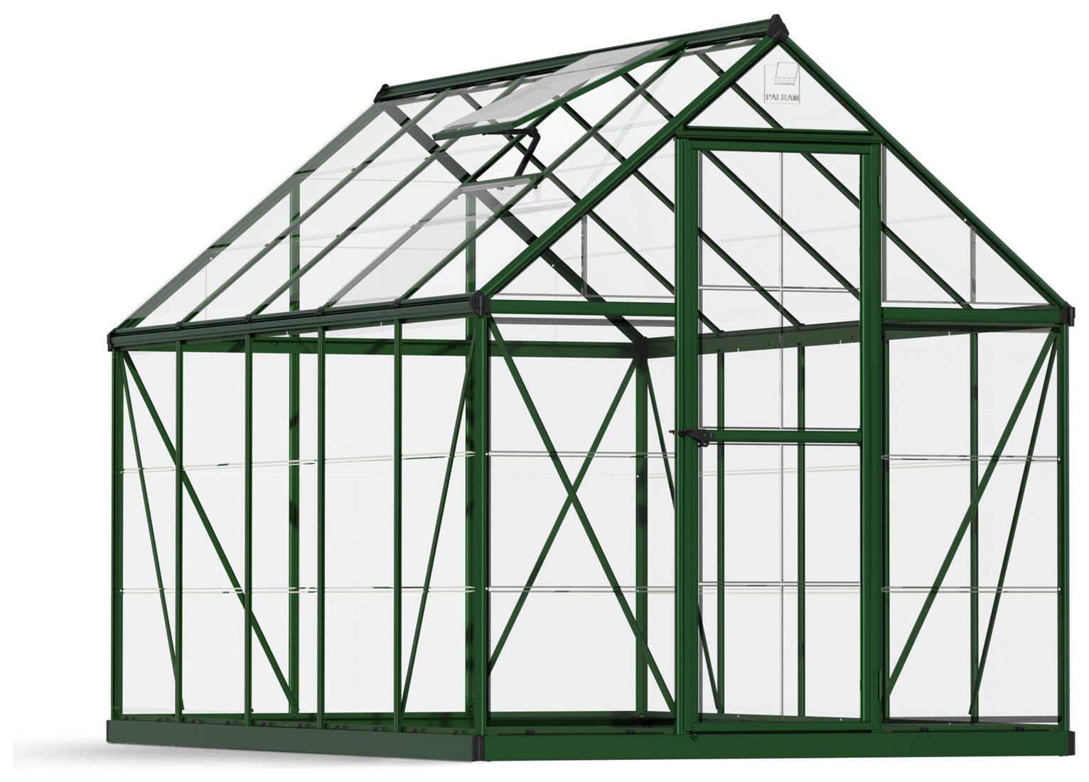 Palram - Canopia Harmony Green Greenhouse - 6 x 10ft