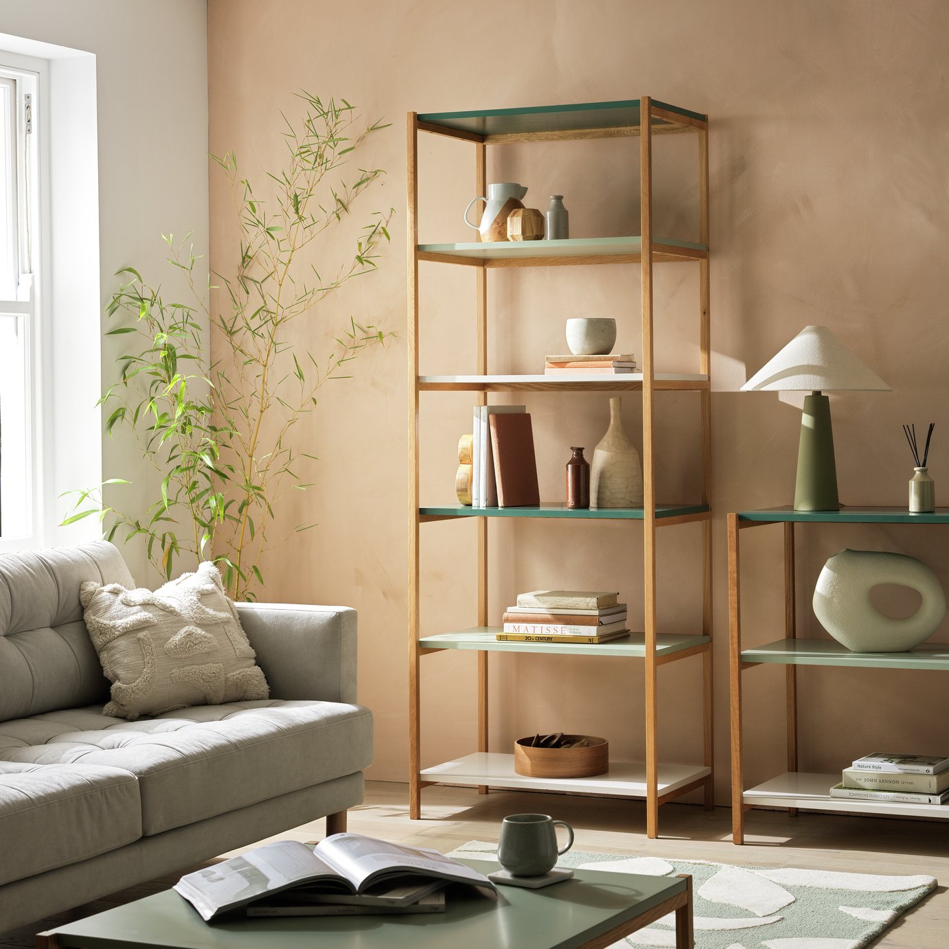 Habitat Jive Tall Shelving Unit - Green