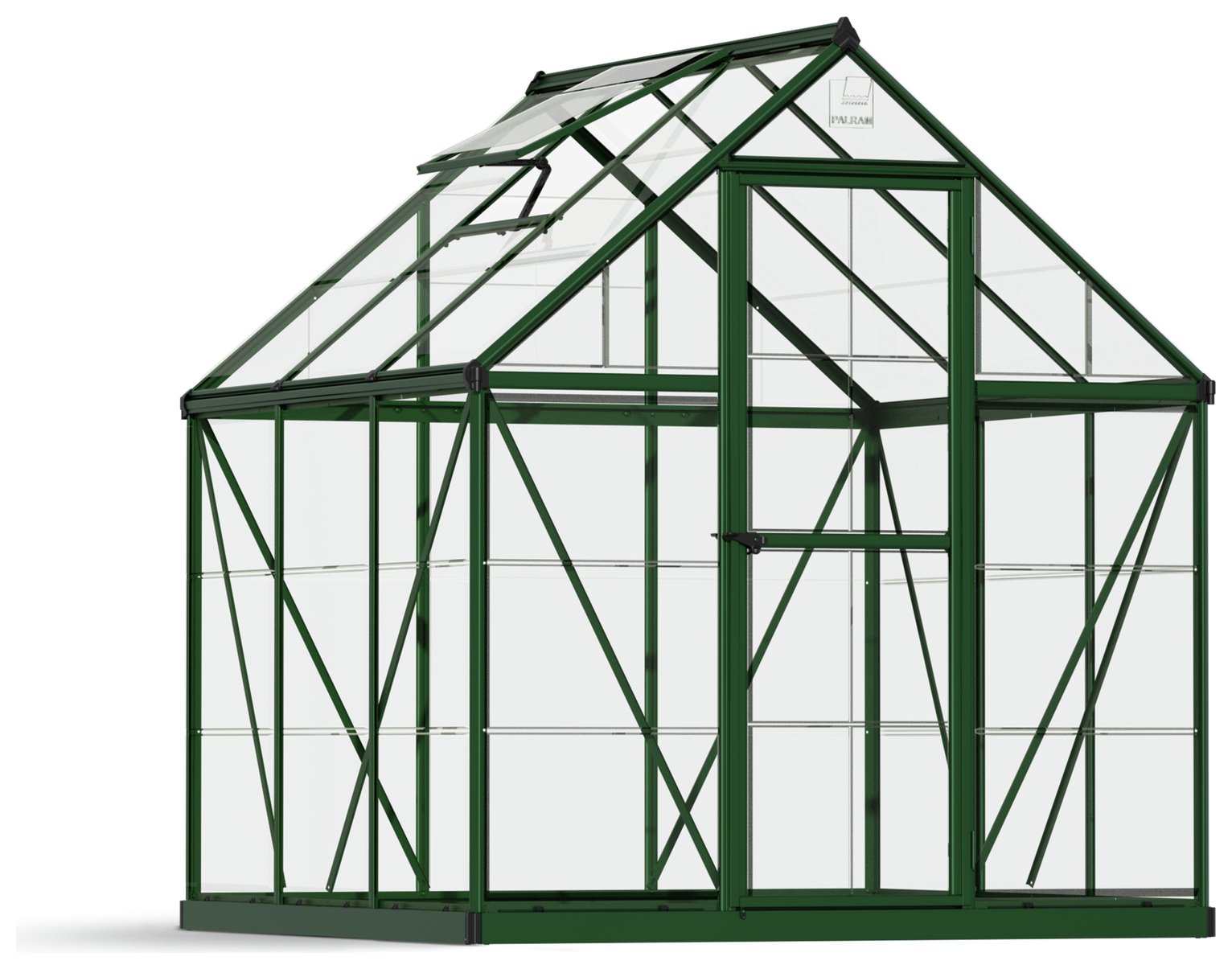 Palram - Canopia Harmony Green Greenhouse - 6 x 6ft.