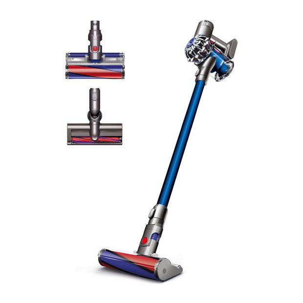 Buy Dyson V6 Cordless Fluffy Handstick Vacuum Cleaner at Argos.co.uk ...