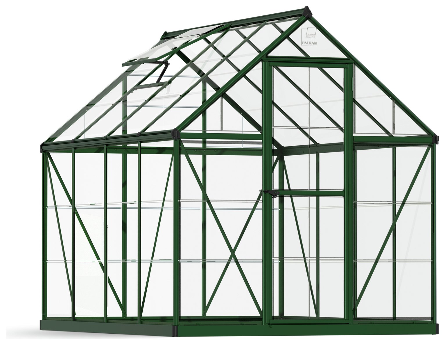 Palram - Canopia Harmony Green Greenhouse - 6 x 8ft