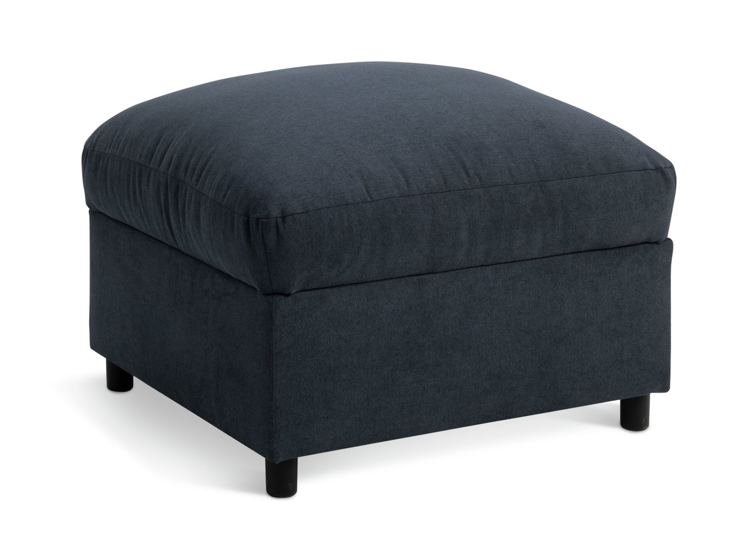 Habitat Holme Fabric  storage Footstool - Charcoal