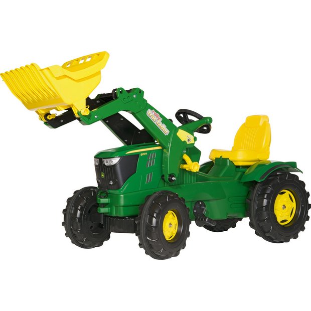 Buy John Deere 6210R Child's Tractor with Front Loader at Argos.co.uk ...