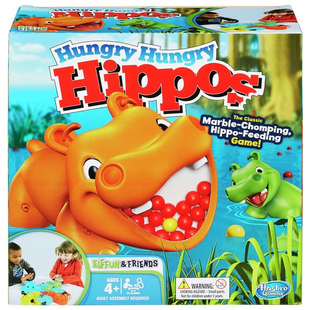 Buy Hungry Hippos Board Game from Hasbro | Board games | Argos