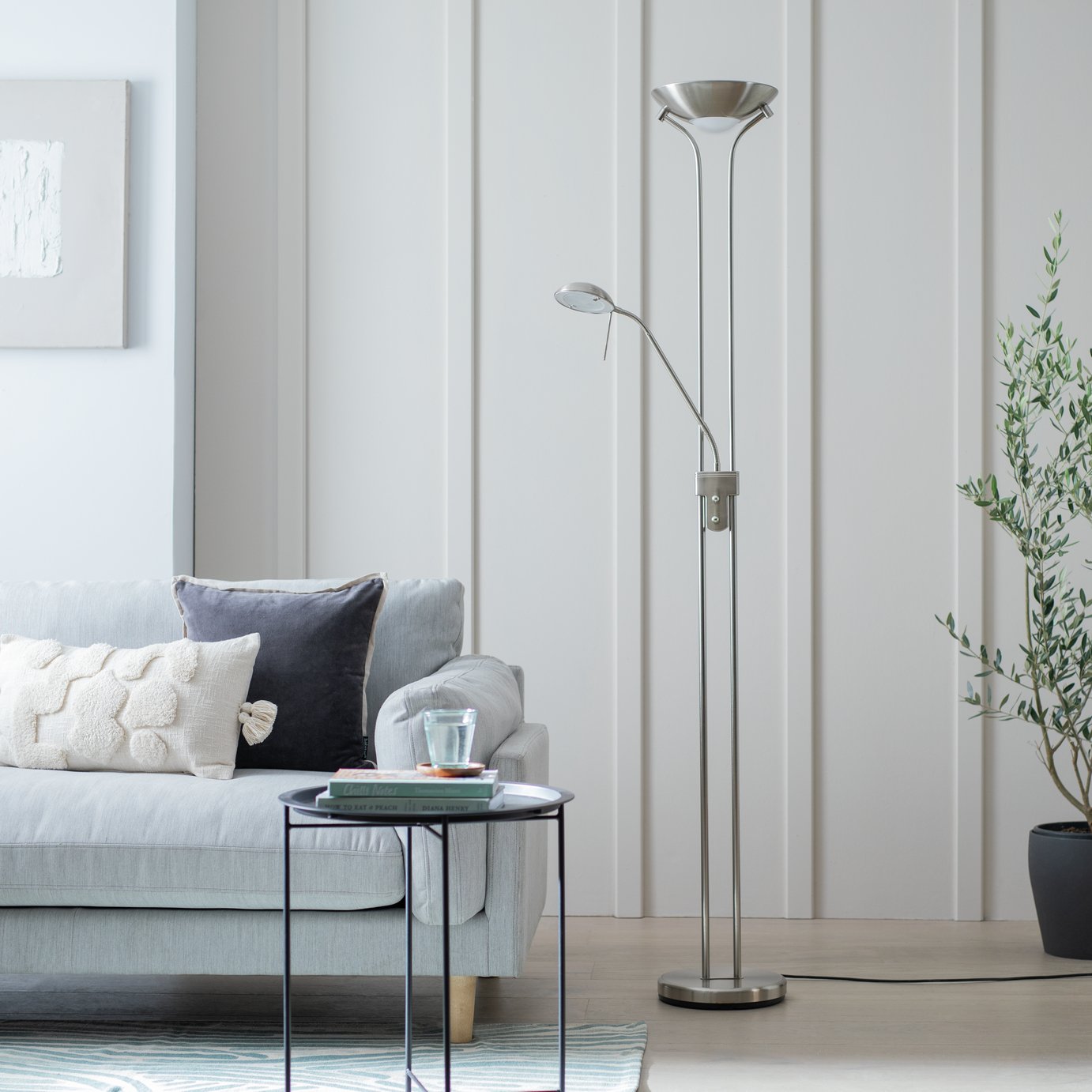 Argos Home Father & Child Uplighter Floor Lamp