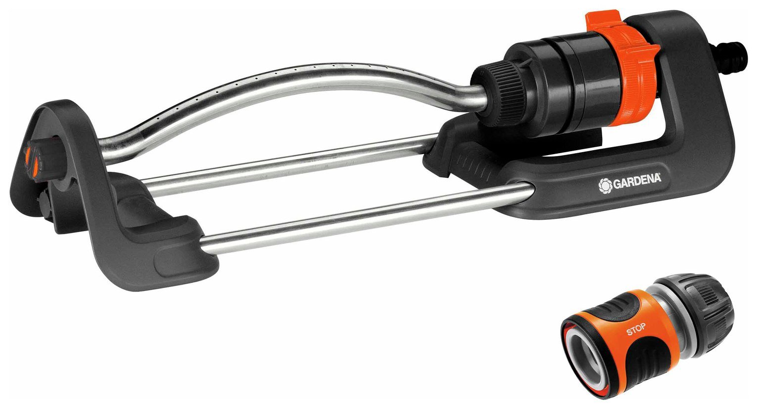 Gardena Aqua S Oscillating Sprinkler and Waterstop