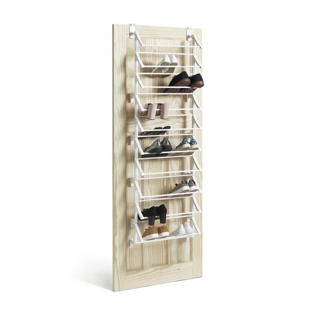 Buy Argos Home Hanging 10 Shelf Shoe Storage Rack - White | Shoe storage | Argos