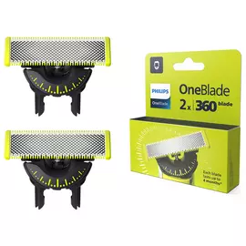 Philips OneBlade Replacement Blades for Face 2 Pack QP420/50