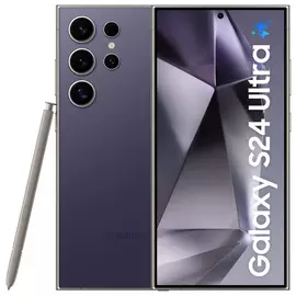 SIM Free Samsung Galaxy S24 Ultra 5G 256GB AI Phone - Violet