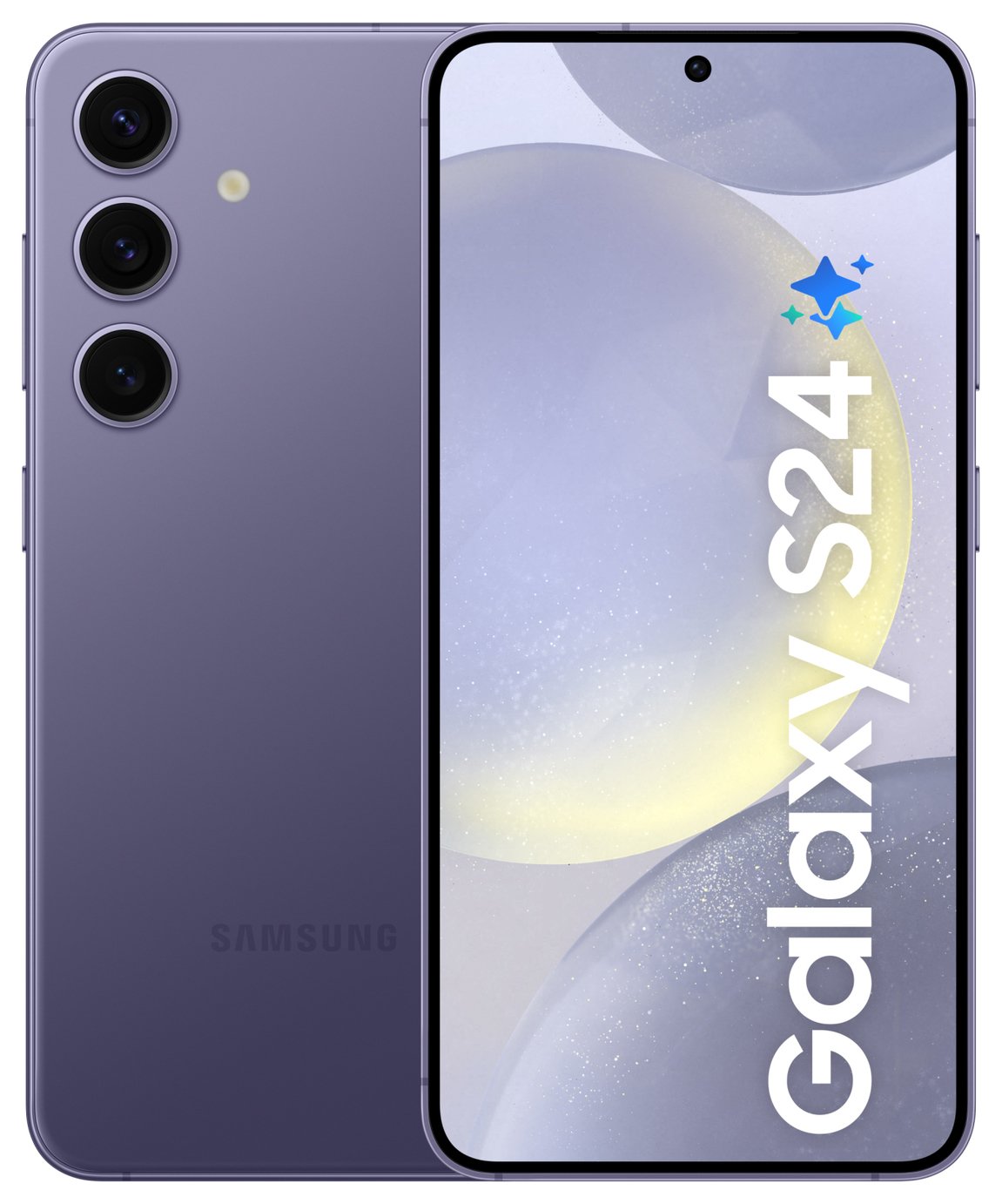 Buy SIM Free Samsung Galaxy S24 5G 256GB AI Mobile Phone Violet