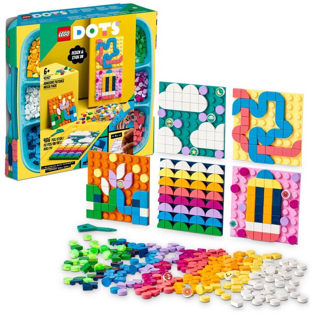 Buy LEGO DOTS Adhesive Patches Mega Pack Sticker Craft Set 41957