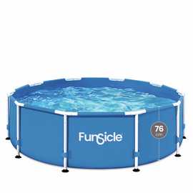 Funsicle 10ft Round Frame Paddling Pool