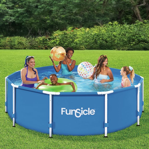 Buy Funsicle Round Frame 10ft Pool Pools and paddling pools Argos