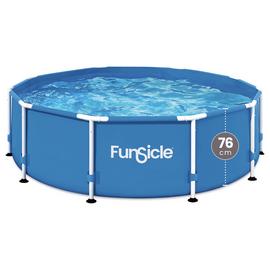Shallow inflatable pool sales