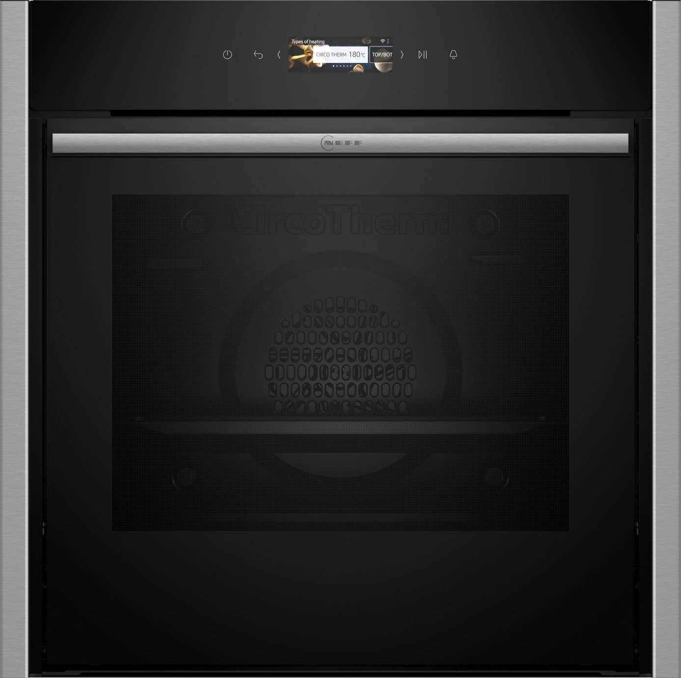 Neff B54CR71N0B Built In Single Electric Oven - S/Steel