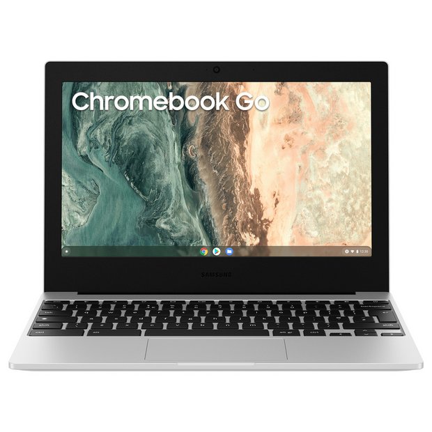 Samsung Galaxy 11in Celeron 4GB 64GB Chromebook - Silver