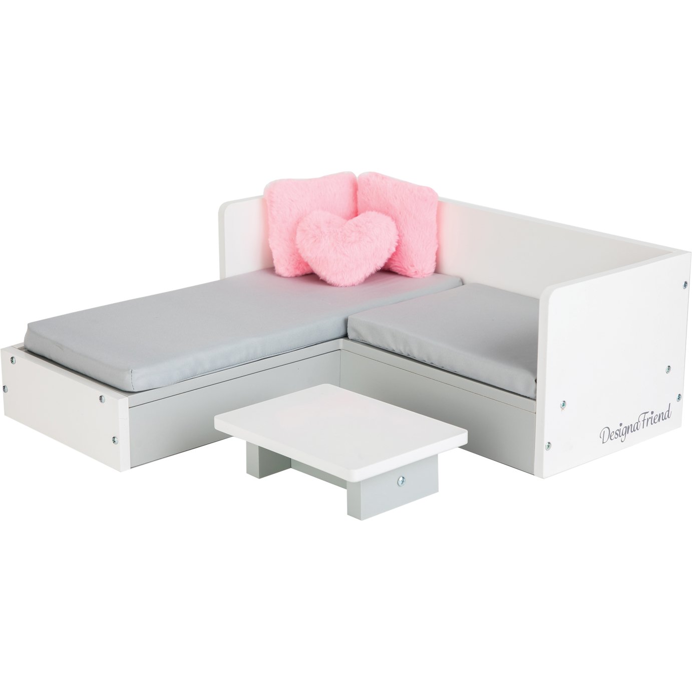 argos wooden dolls cot