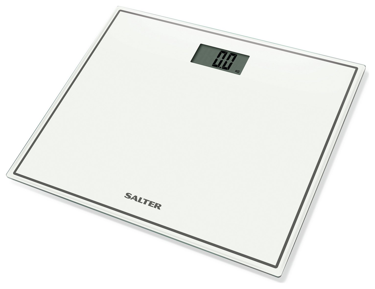 Salter Compact Bathroom Scale - White