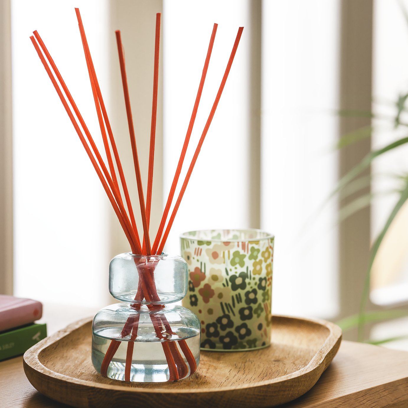 Habitat x Scion 90ml Reed Diffuser - Mandarin & Violet