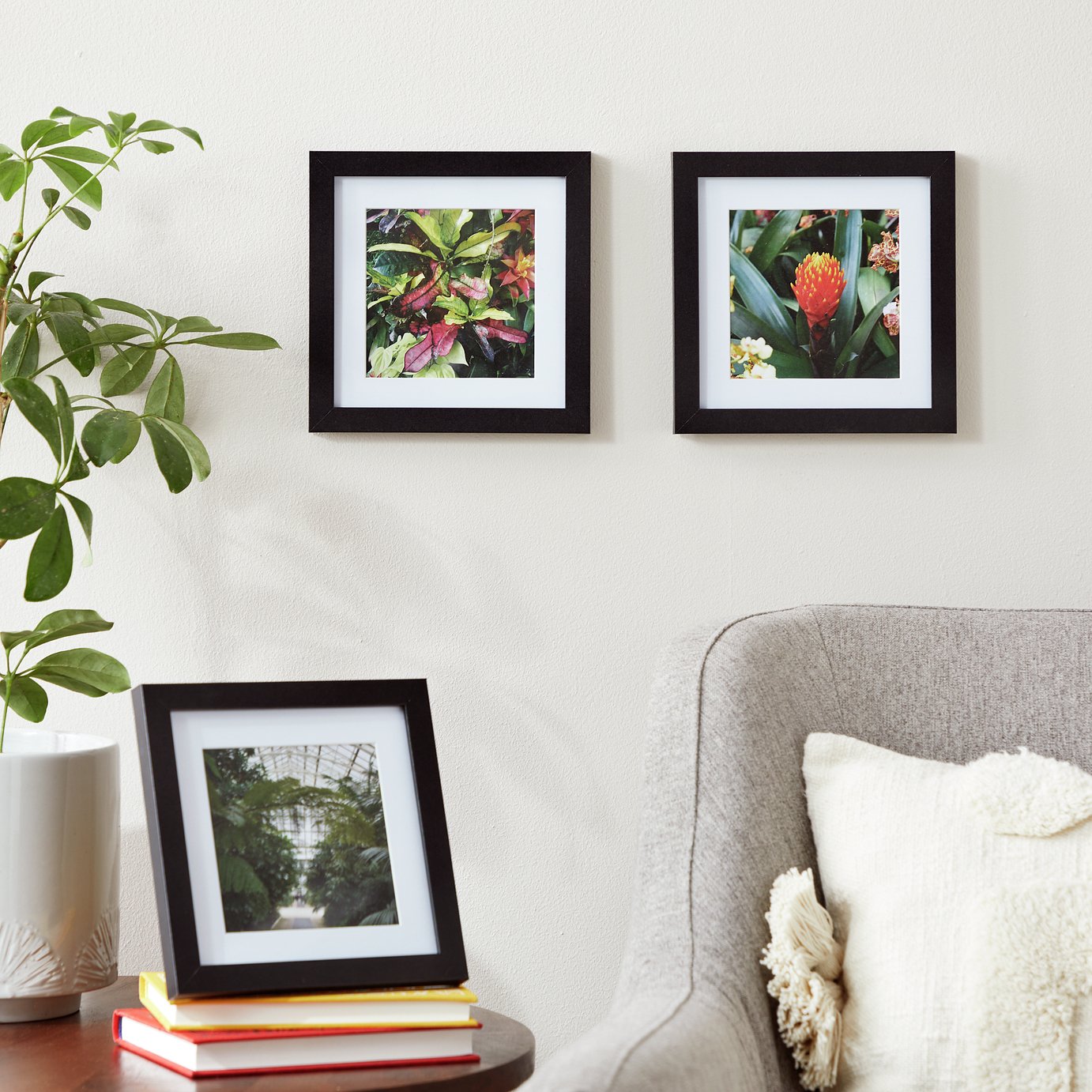 Habitat Wooden 3 Pack Picture Frame - Mixed Sizes