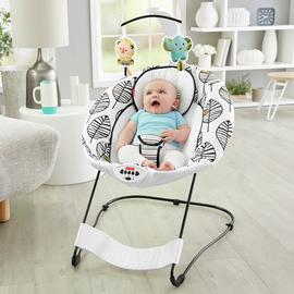 Fisher-Price See & Soothe Deluxe Baby Bouncer
