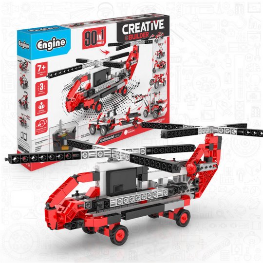 Engino Creative Builder Construction 90 Model STEM Set