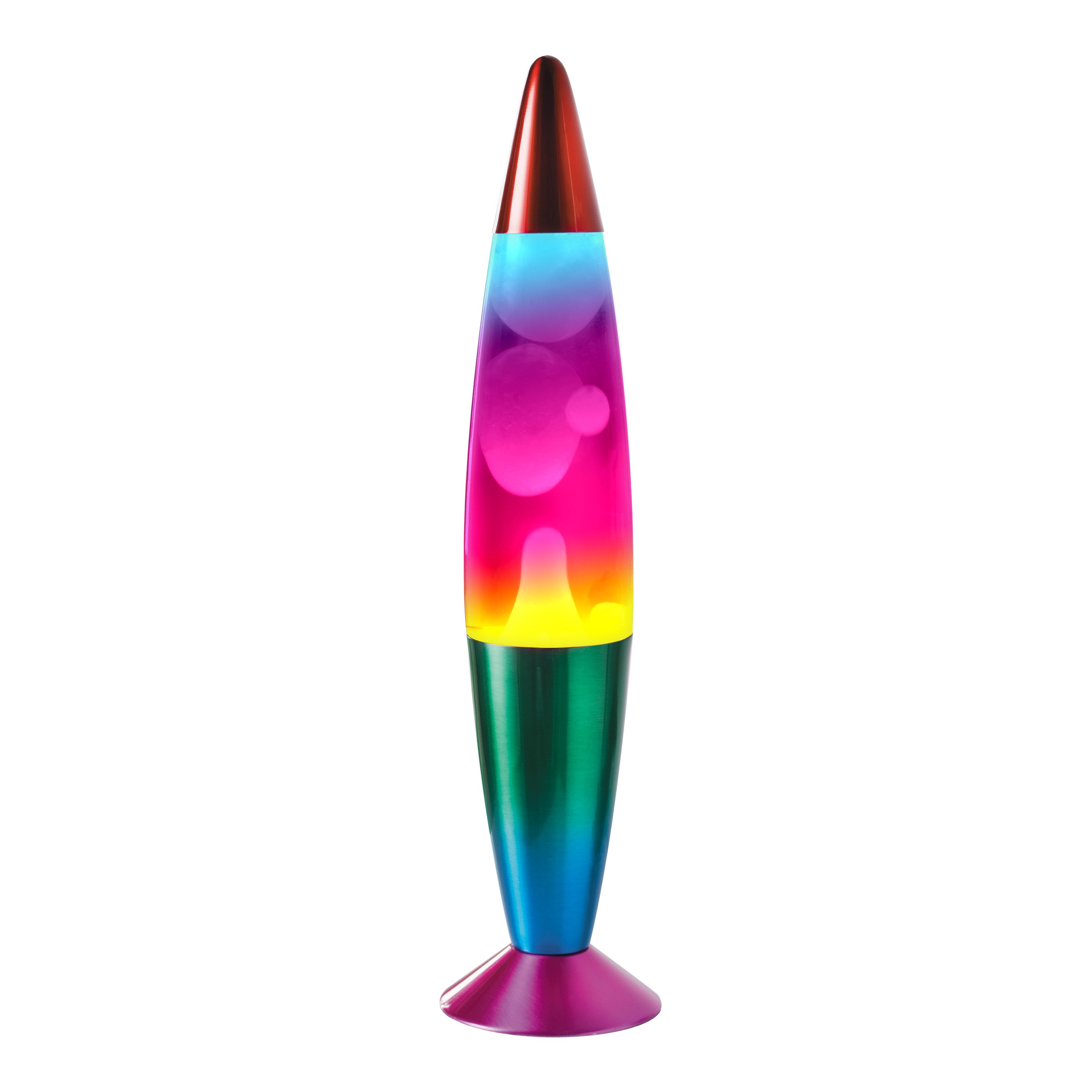 Global Gizmos Lava Lamp - Rainbow
