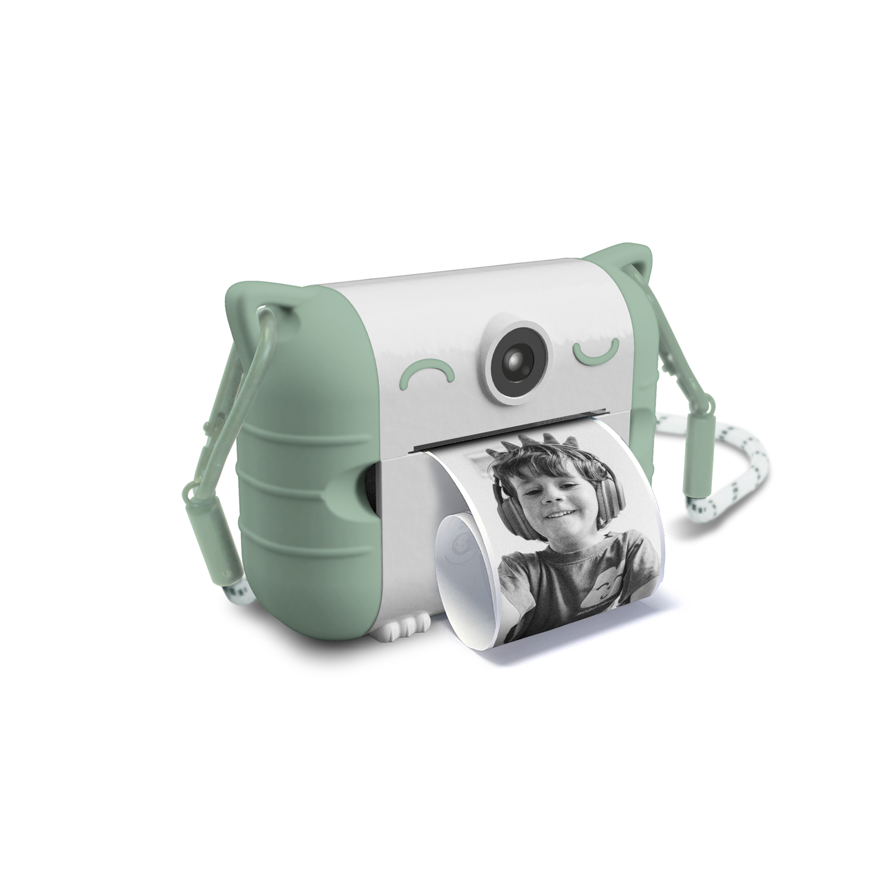 KIDYWOLF KIDYPRINT Instant Thermal Printing Camera - Green