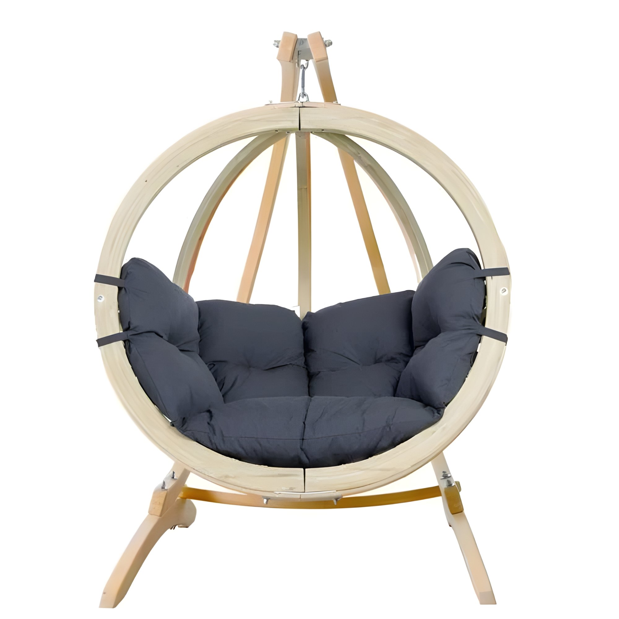 Amazonas Globo Hanging Chair Set - Anthracite