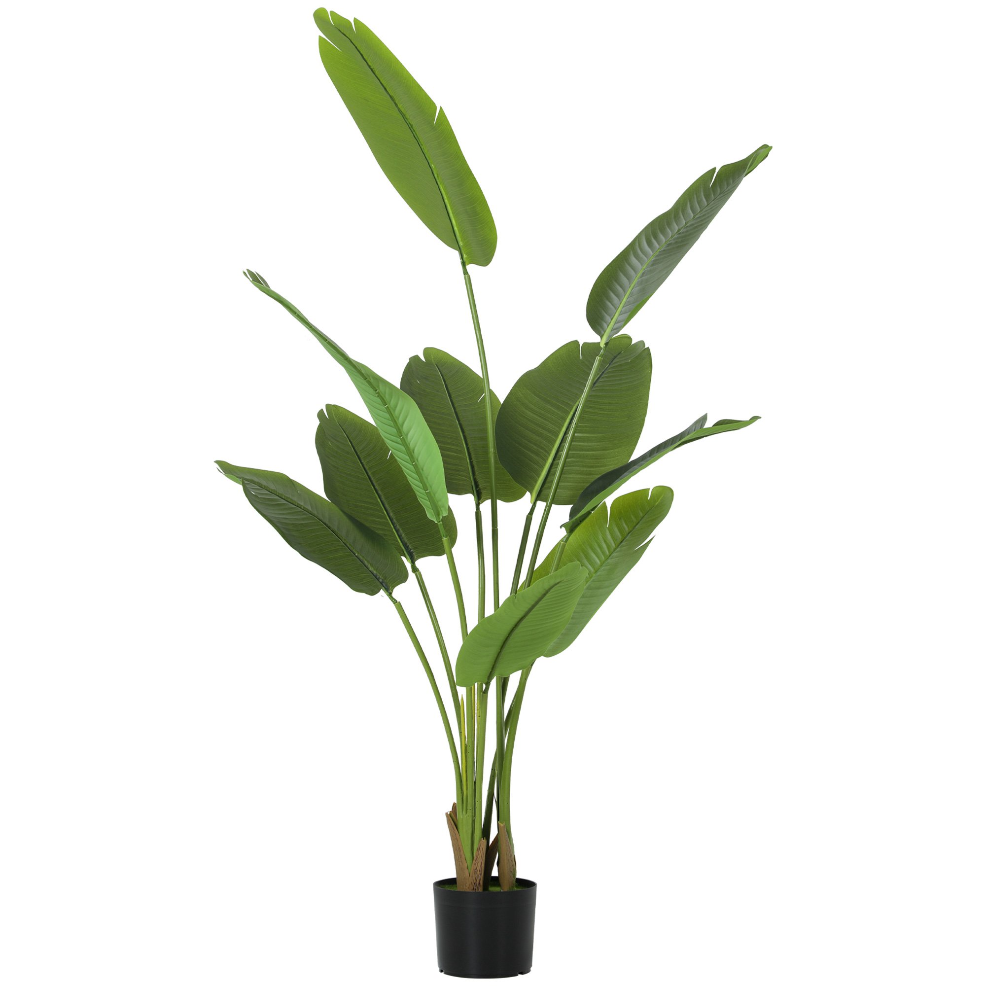 HOMCOM Artificial Bird of Paradise Tree - Green
