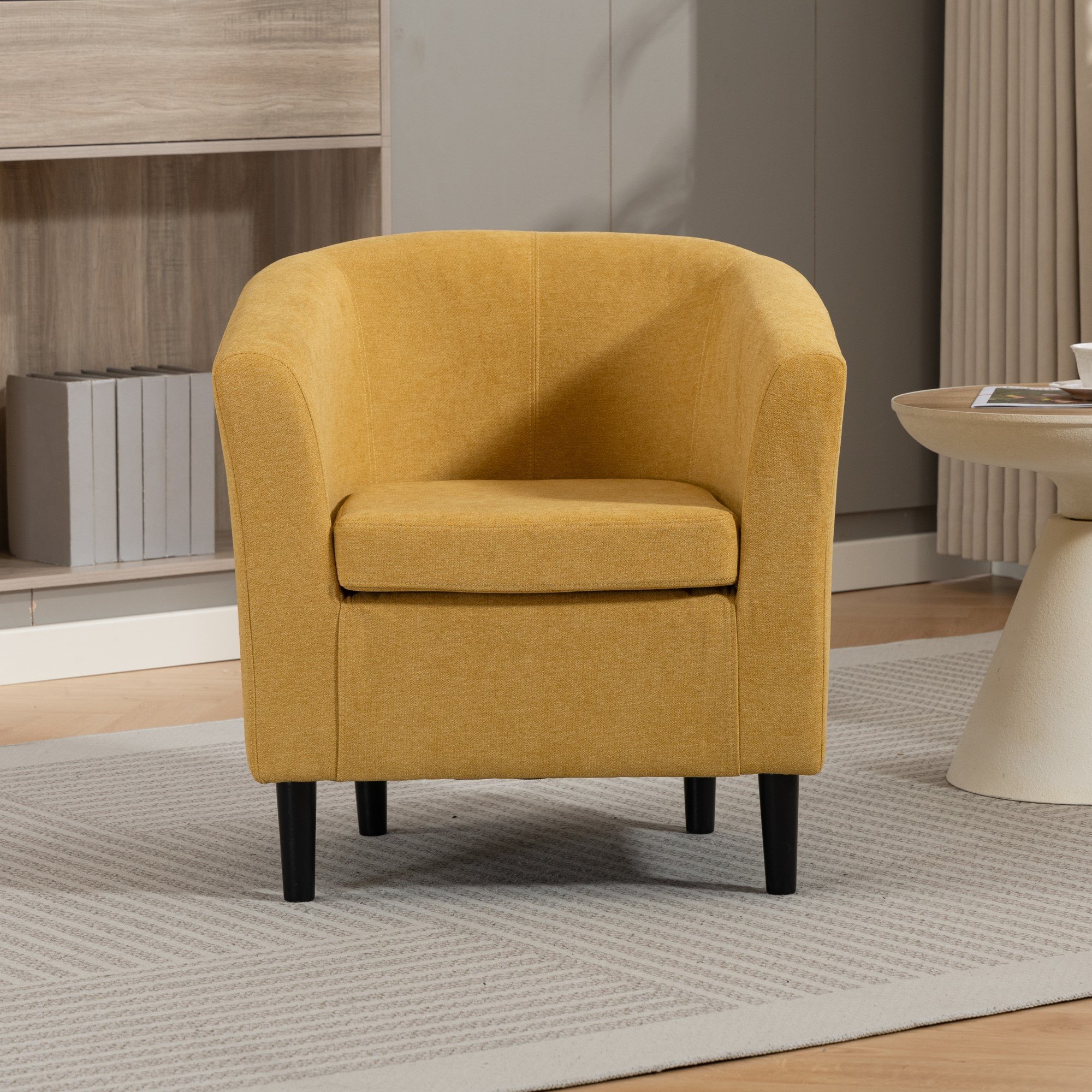 Artemis Home Beulah Fabric Accent Chair - Yellow