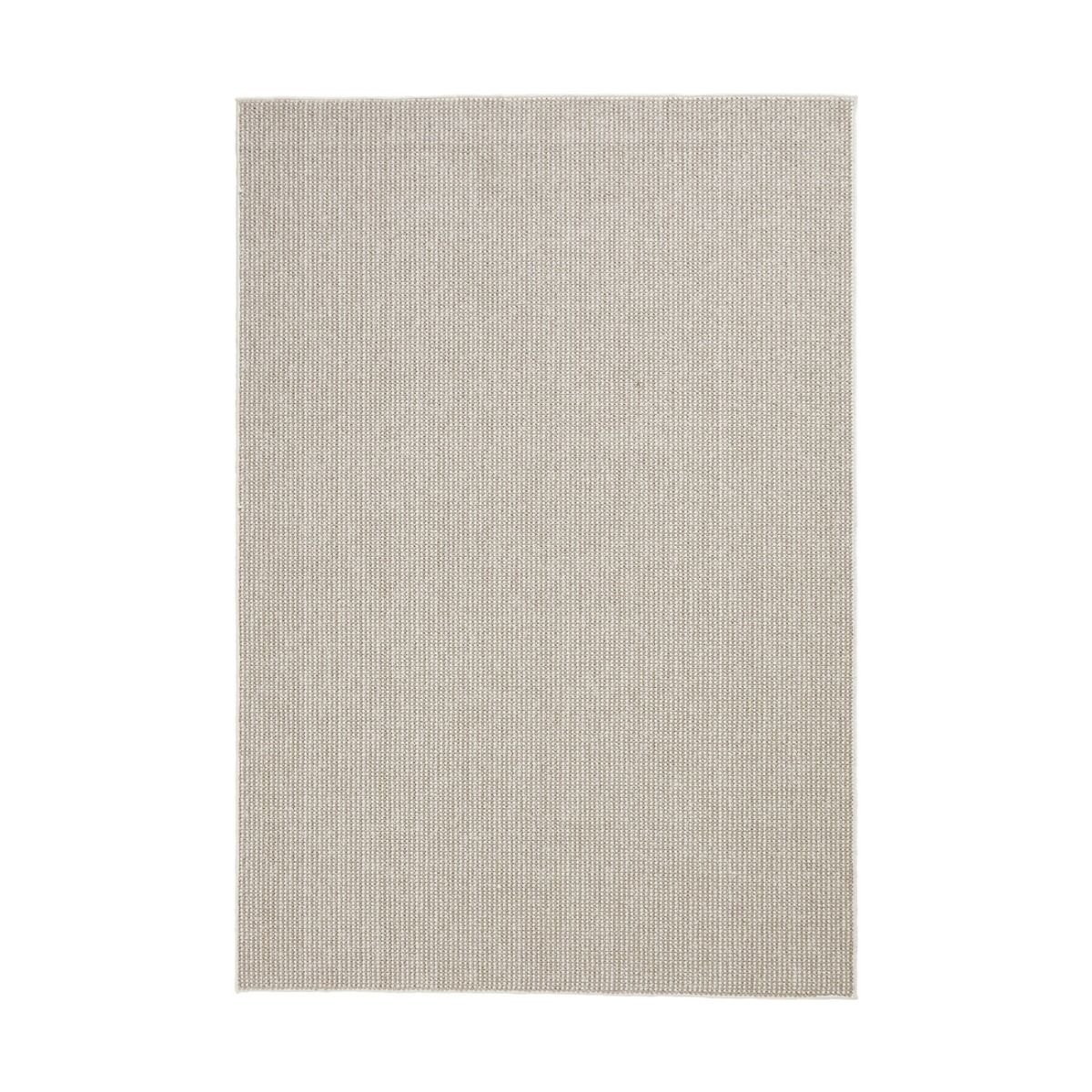 Mega Flooring White Modern Plain Rug - 160 x 230cm