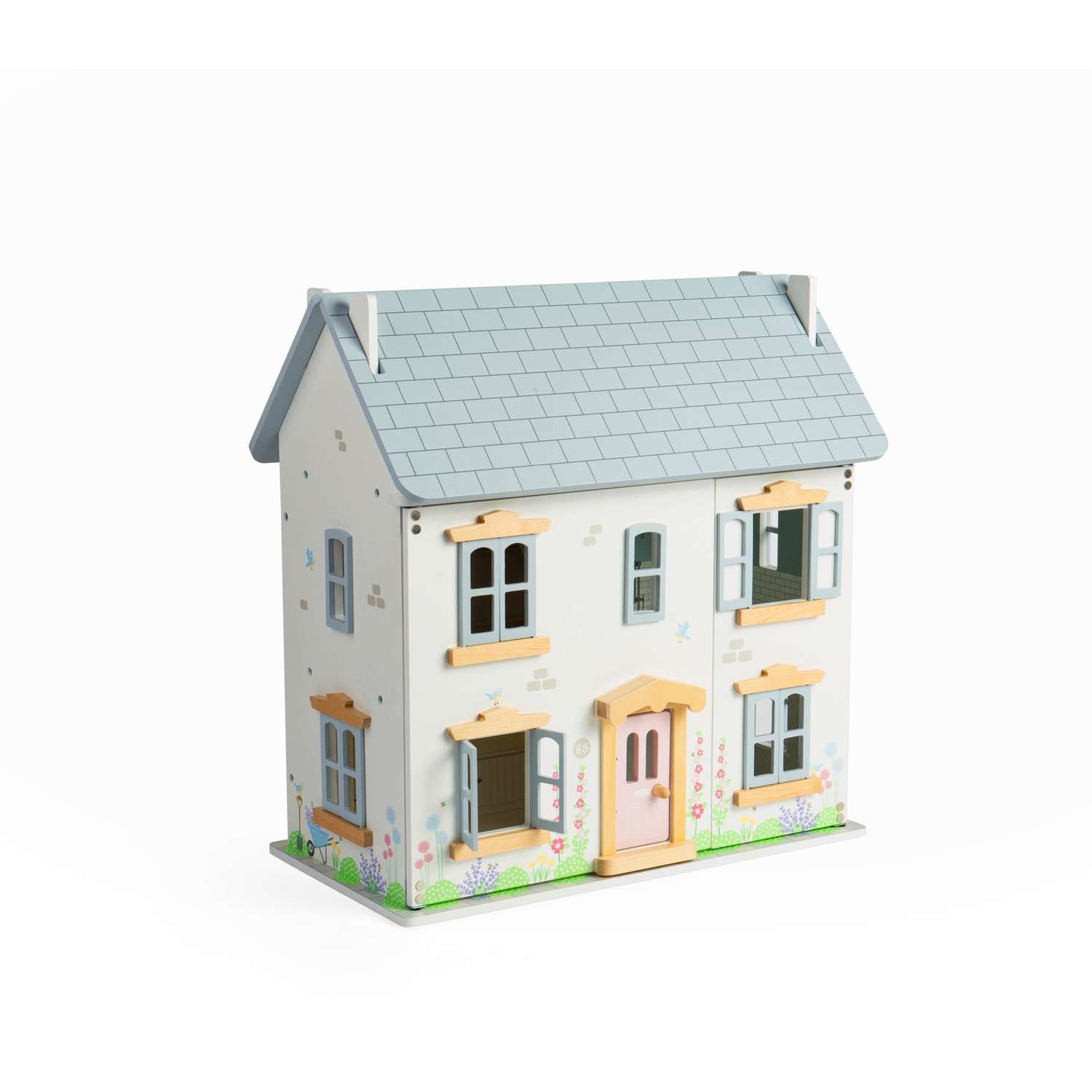Bigjigs Toys Summer Cottage Doll's House - 3 Years +
