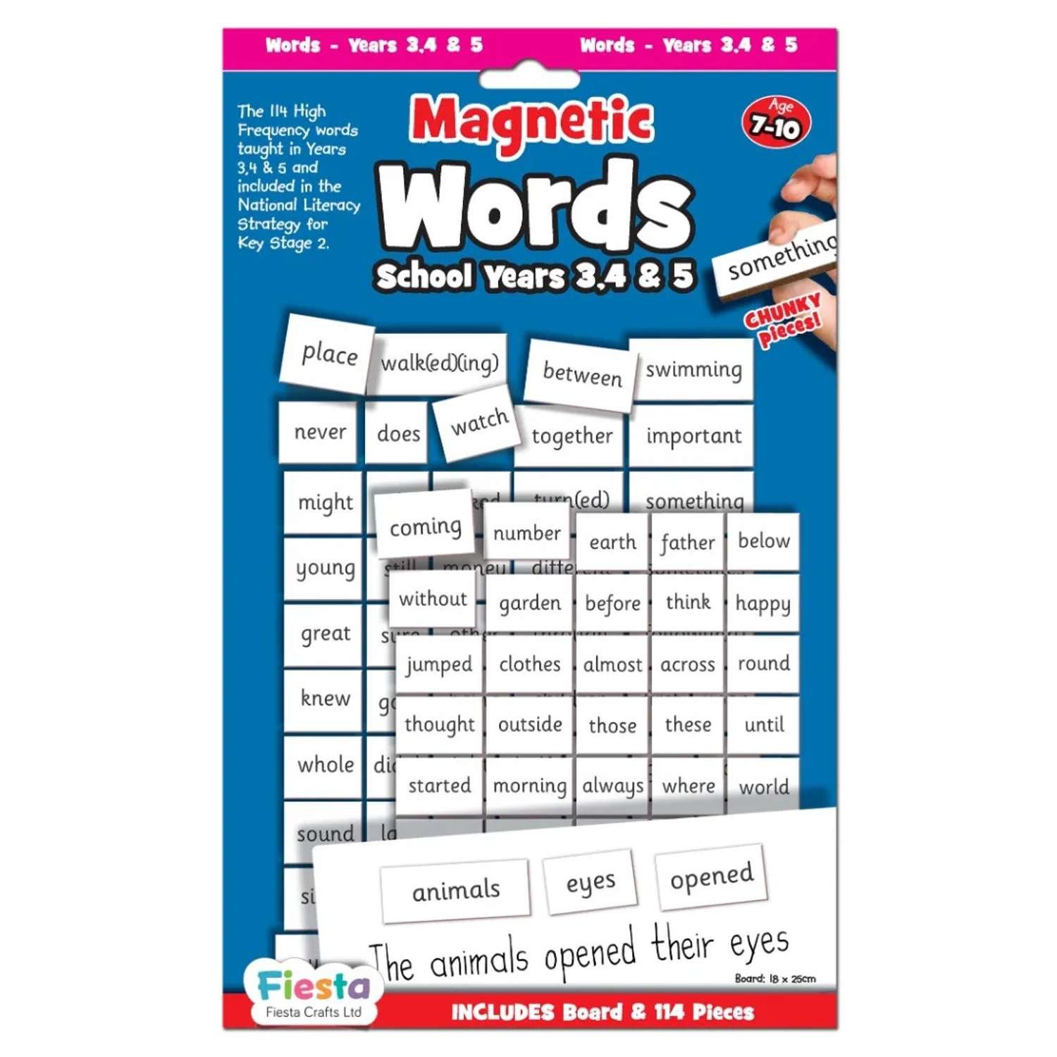 Fiesta Crafts Magnetic First Words Years 3, 4 and 5 - 7 Years +