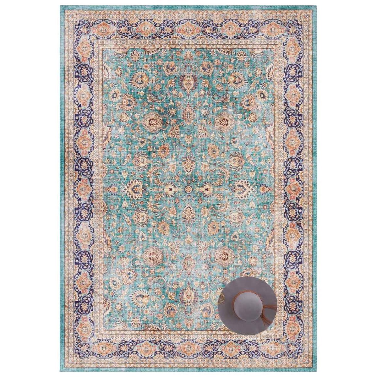 Hanse Home Green Keshan Rug - 160 x 230cm