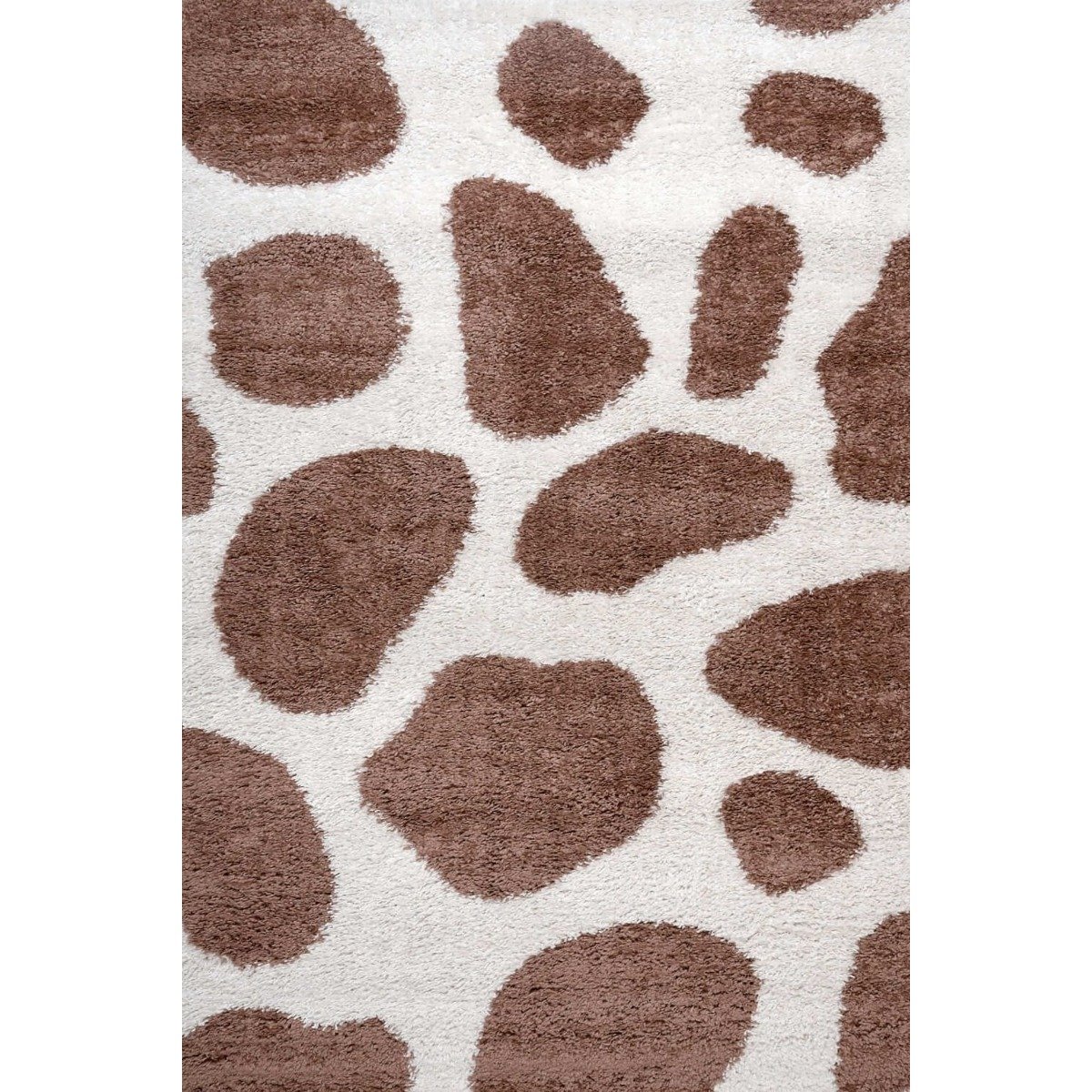 The Rugs Terracotta Moodi Pebble Shaggy Rug - 80 x 150cm