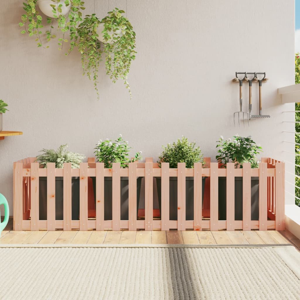 Walplus Wood Raised Garden Bed V2 - 200 x 50 x 50 cm