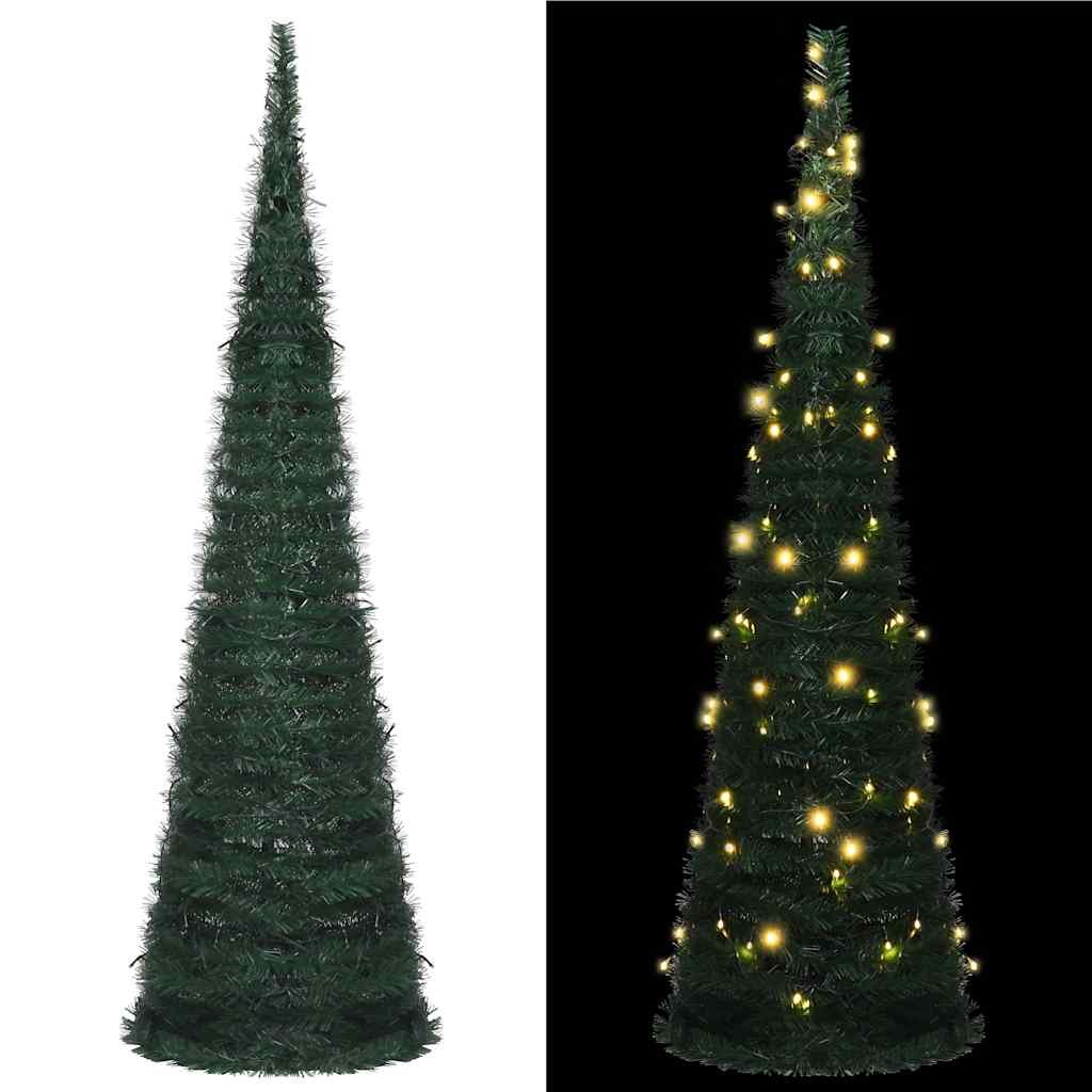 Walplus Pop-up Artificial Christmas Tree - Green - 210 cm