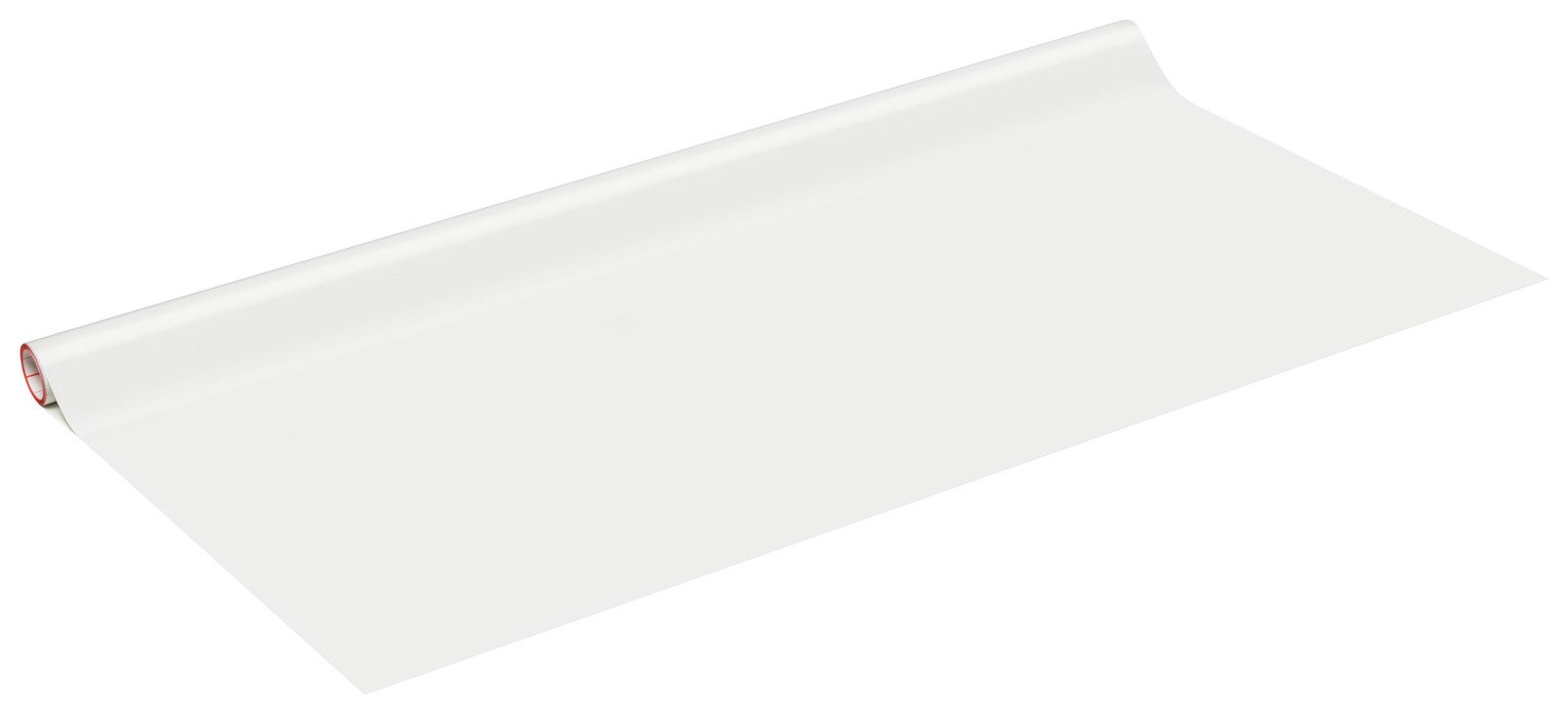 D-C-Fix Glossy White 1500cm Self Adhesive Vinyl Film