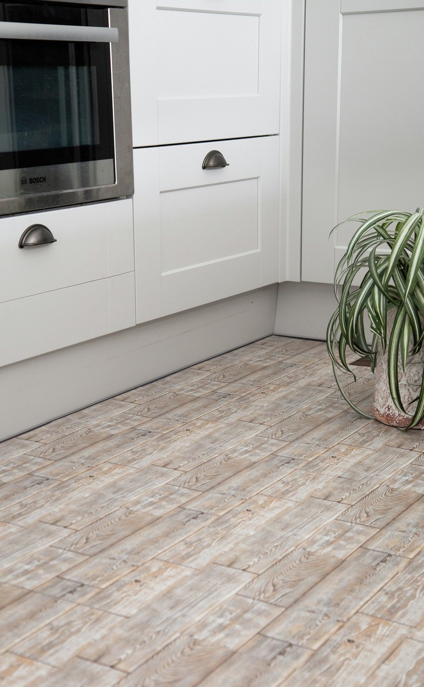 D-C-Fix Oak Peel and Stick Vinyl Floor Tiles