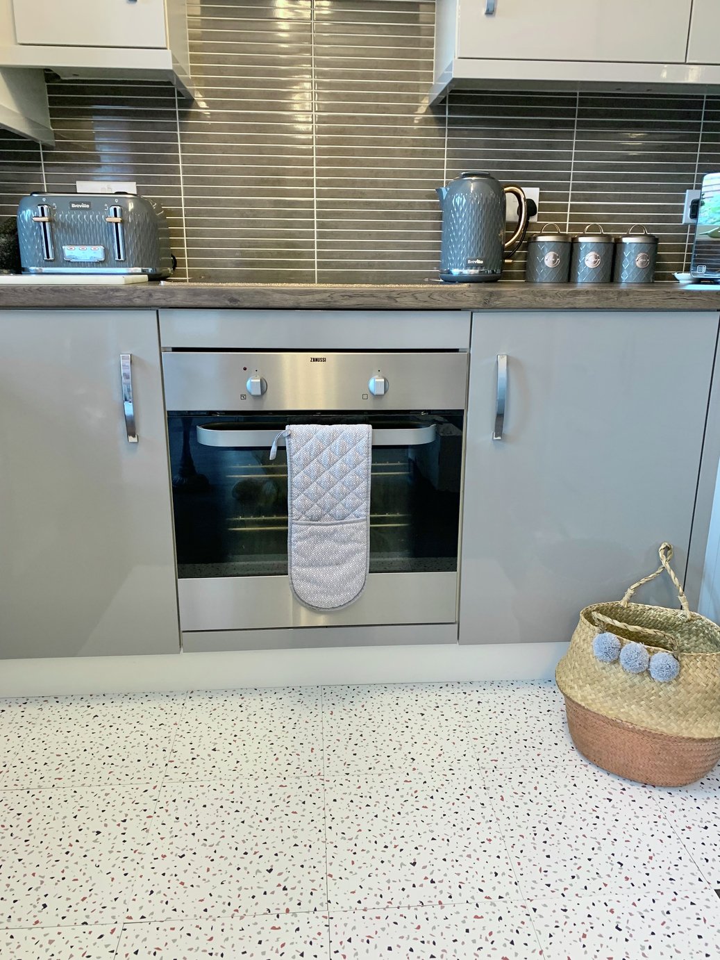 D-C-Fix Terrazzo Peel and Stick Vinyl Floor Tiles